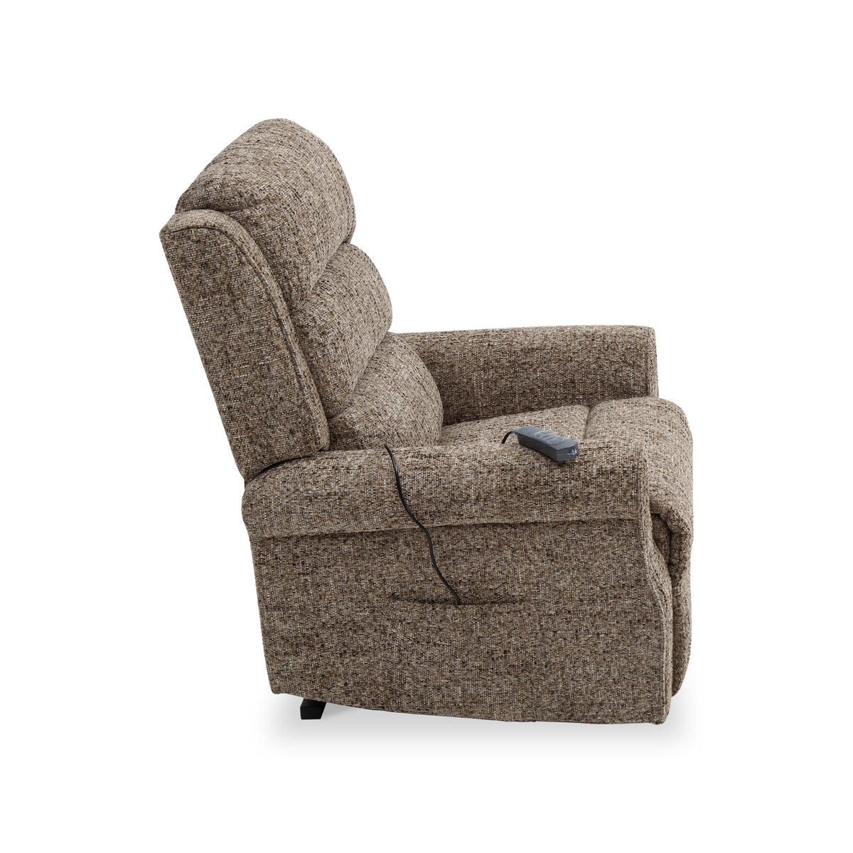 Hendry Twin Motor Power Recliner Armchair Fawn from Roseland Furniture