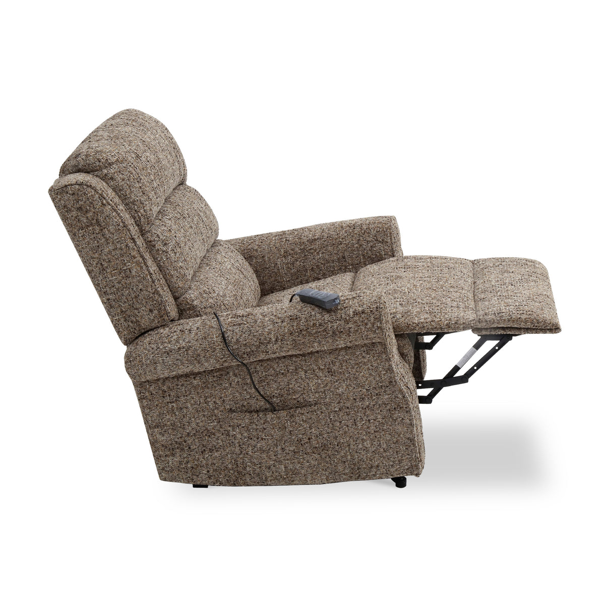 Hendry Twin Motor Power Recliner Armchair Fawn from Roseland Furniture