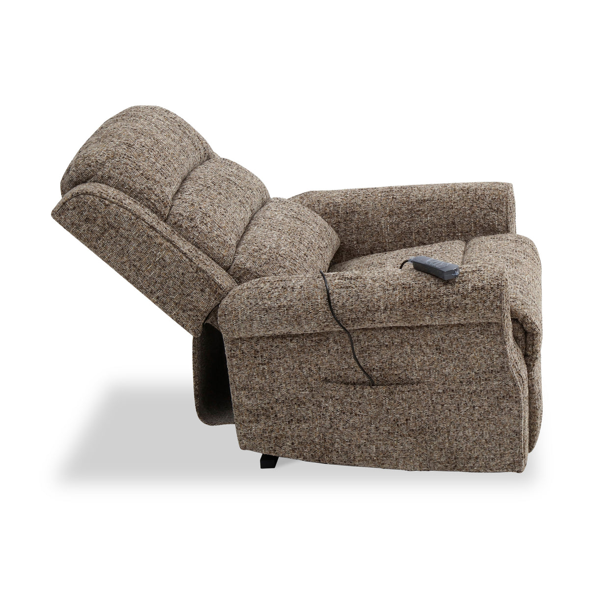 Hendry Twin Motor Power Recliner Armchair Fawn from Roseland Furniture