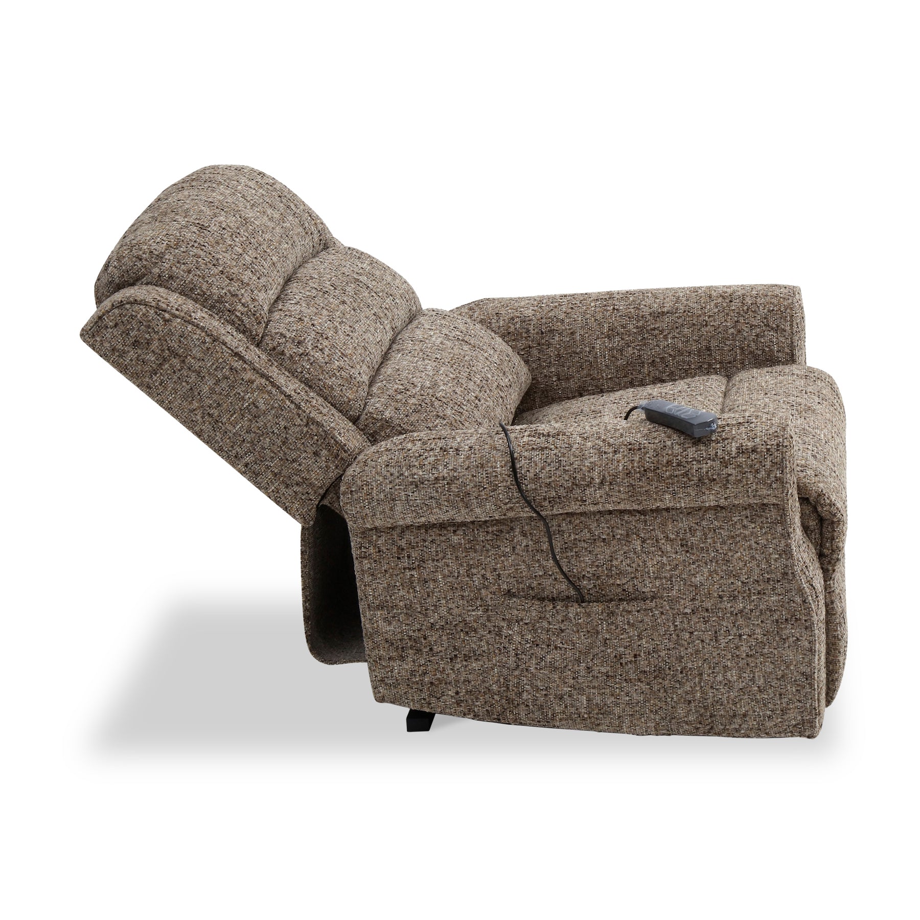 Hendry Twin Motor Power Recliner Armchair Fawn from Roseland Furniture