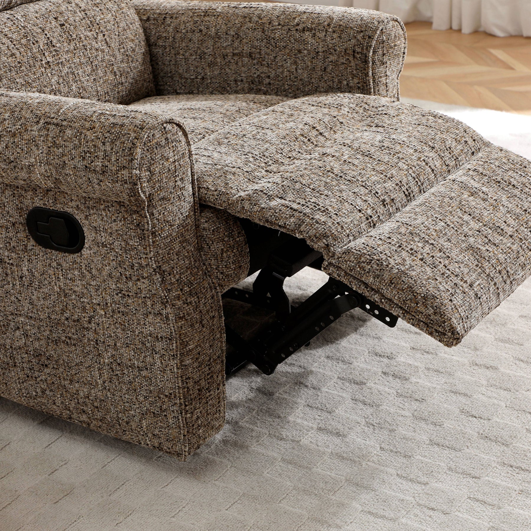 Hendry Recliner Armchair Fawn from Roseland Furniture