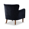 Arkwright Wingback Armchair Navy from Roseland Furniture