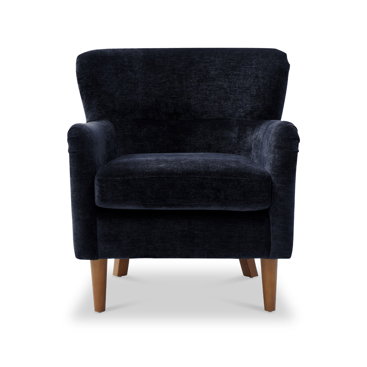Arkwright Wingback Armchair Navy from Roseland Furniture