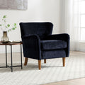Arkwright Wingback Armchair Navy from Roseland Furniture