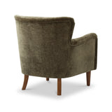 Arkwright Wingback Armchair Olive from Roseland Furniture