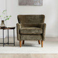 Arkwright Wingback Armchair Olive from Roseland Furniture