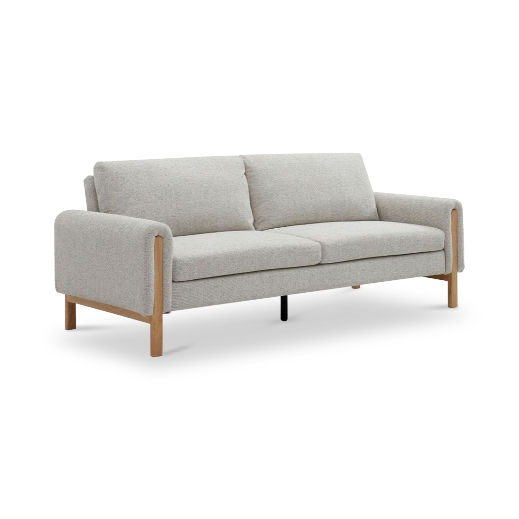 Alverton Upholstered Click Clack Sofa Bed Natural from Roseland Furniture