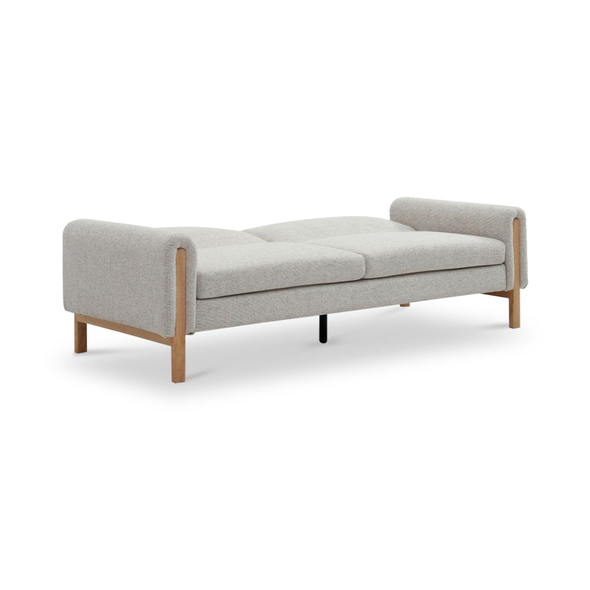 Alverton Upholstered Click Clack Sofa Bed Natural from Roseland Furniture