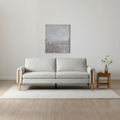 Alverton Upholstered Click Clack Sofa Bed Natural from Roseland Furniture