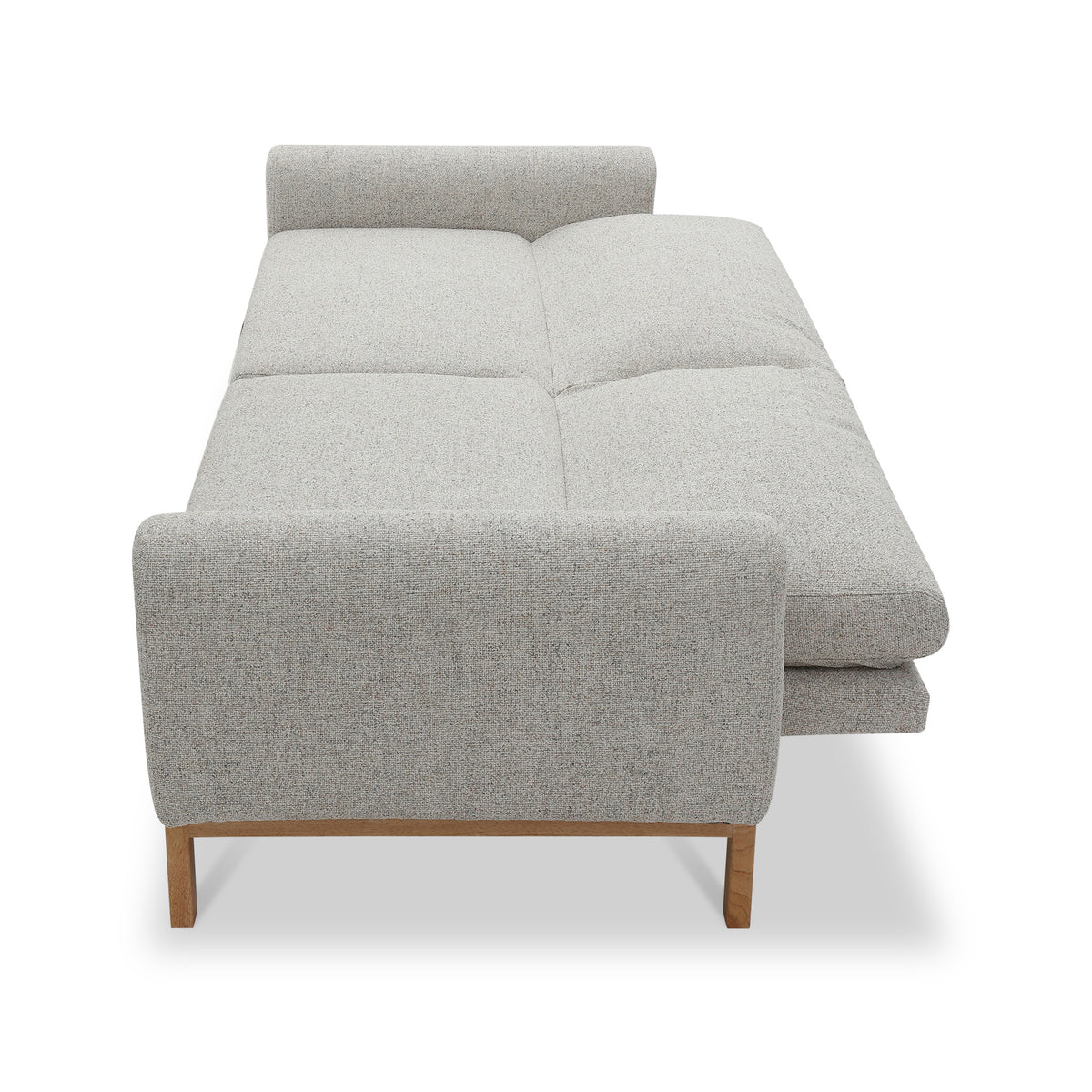 Alverton Upholstered Click Clack Sofa Bed Natural from Roseland Furniture