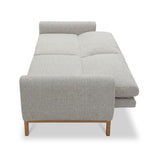 Alverton Upholstered Click Clack Sofa Bed Natural from Roseland Furniture