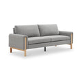 Alverton Upholstered Click Clack Sofa Bed Grey from Roseland Furniture