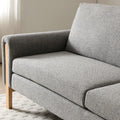 Alverton Upholstered Click Clack Sofa Bed Grey from Roseland Furniture