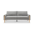 Alverton Upholstered Click Clack Sofa Bed Grey from Roseland Furniture