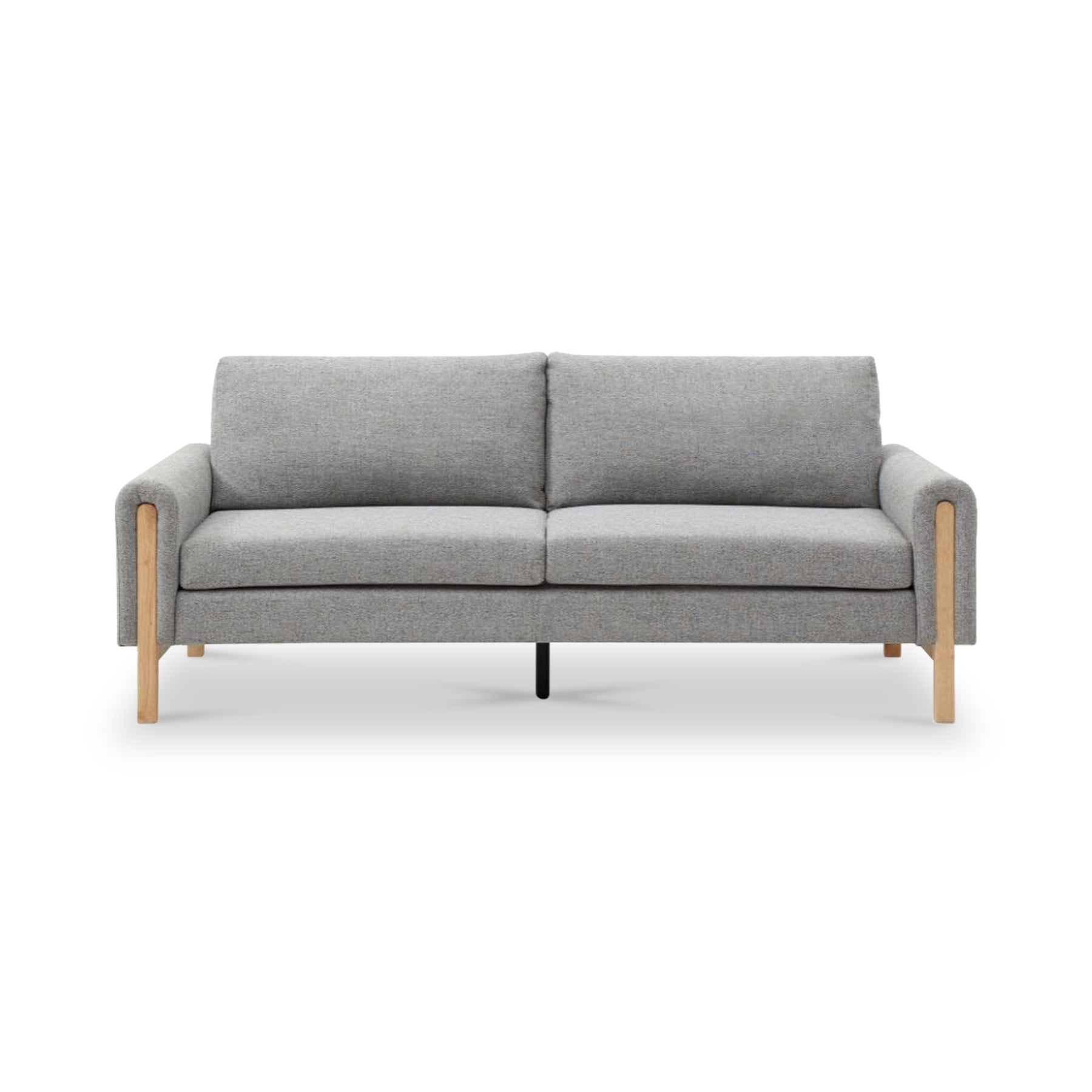 Alverton Upholstered Click Clack Sofa Bed Grey from Roseland Furniture