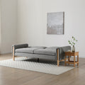 Alverton Upholstered Click Clack Sofa Bed Grey from Roseland Furniture