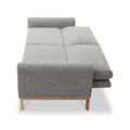Alverton Upholstered Click Clack Sofa Bed Grey from Roseland Furniture