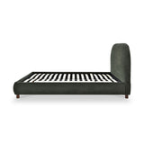 Langford Upholstered Bed Frame Olive King from Roseland Furniture