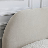 Langford Upholstered Bed Frame Natural King from Roseland Furniture