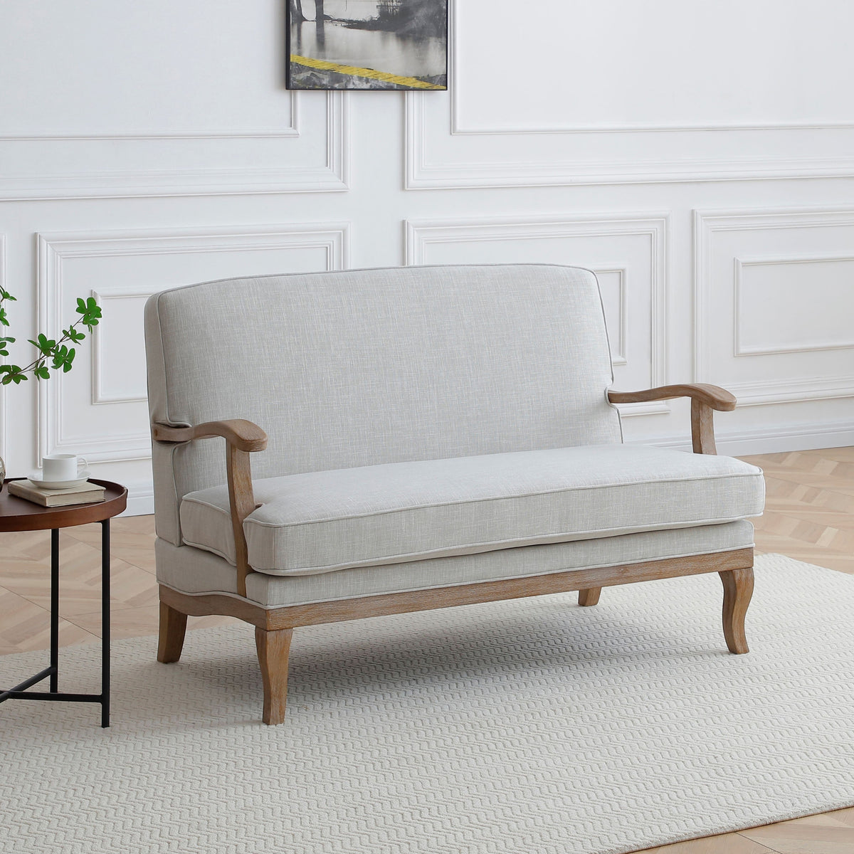 Sandringham Linen 2 Seater Sofa from Roseland Furniture