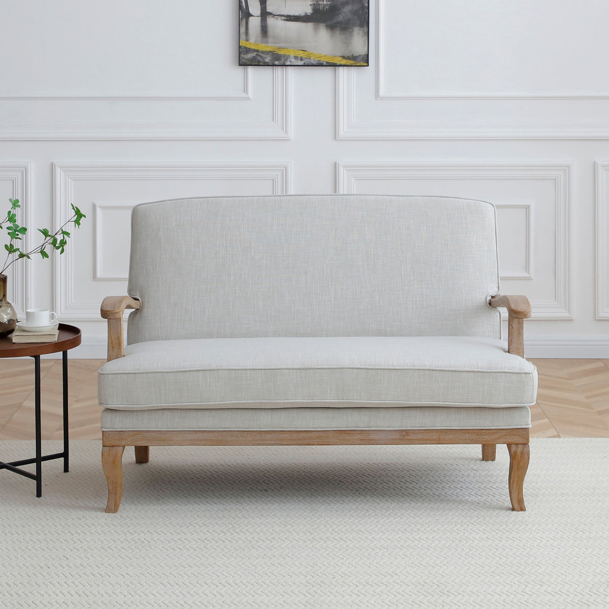 Sandringham Linen 2 Seater Sofa from Roseland Furniture
