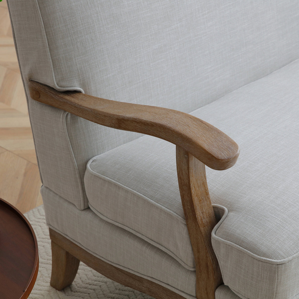 Sandringham Linen 2 Seater Sofa from Roseland Furniture