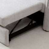 Mylo 2 Seater Sofa Bed Natural from Roseland Furniture