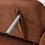 Mylo 2 Seater Sofa Bed Orange from Roseland Furniture