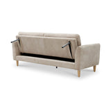 Harris Sofa Bed Natural from Roseland Furniture