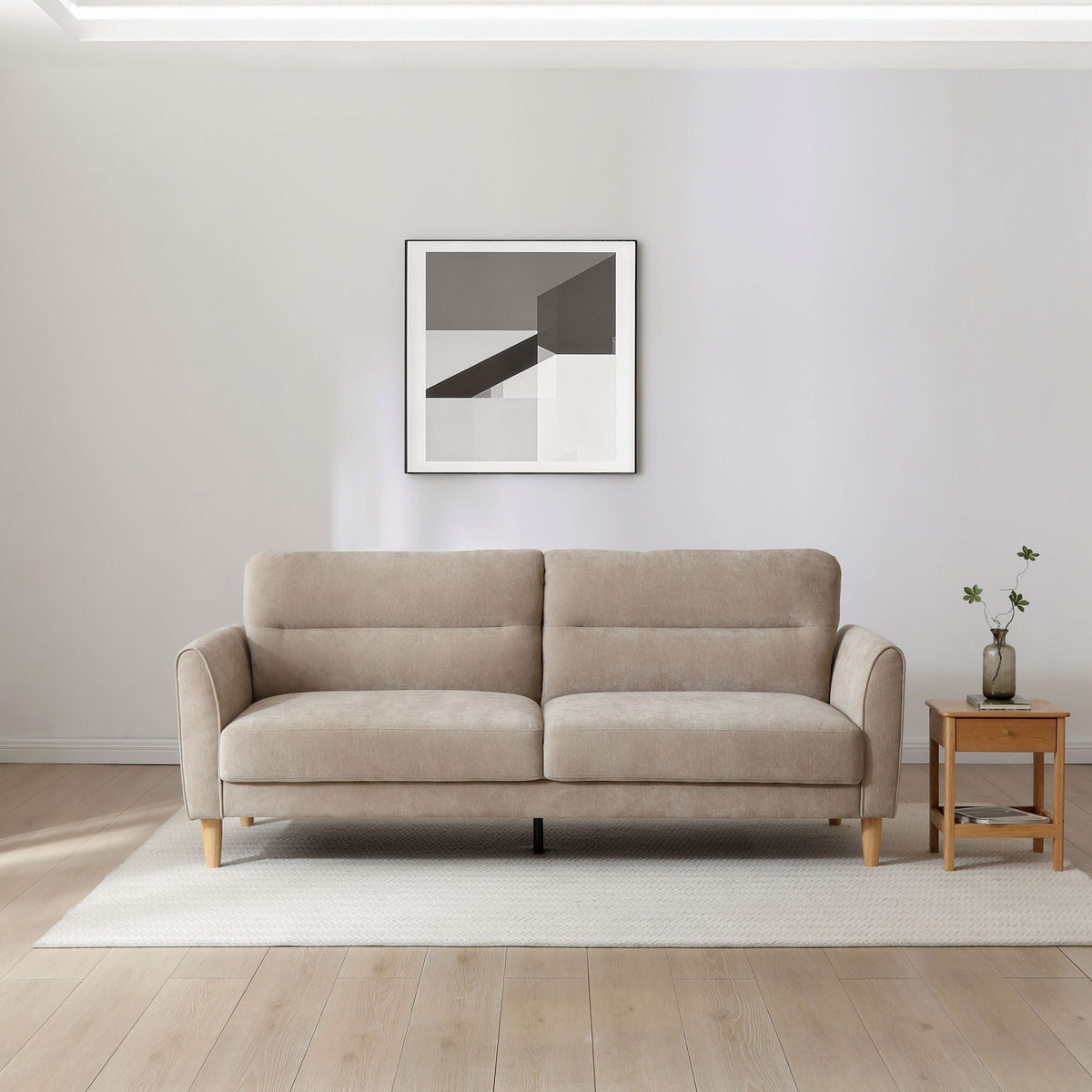 Harris Sofa Bed Natural from Roseland Furniture