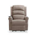 Hendry Twin Motor Power Recliner Armchair Mushroom from Roseland Furniture