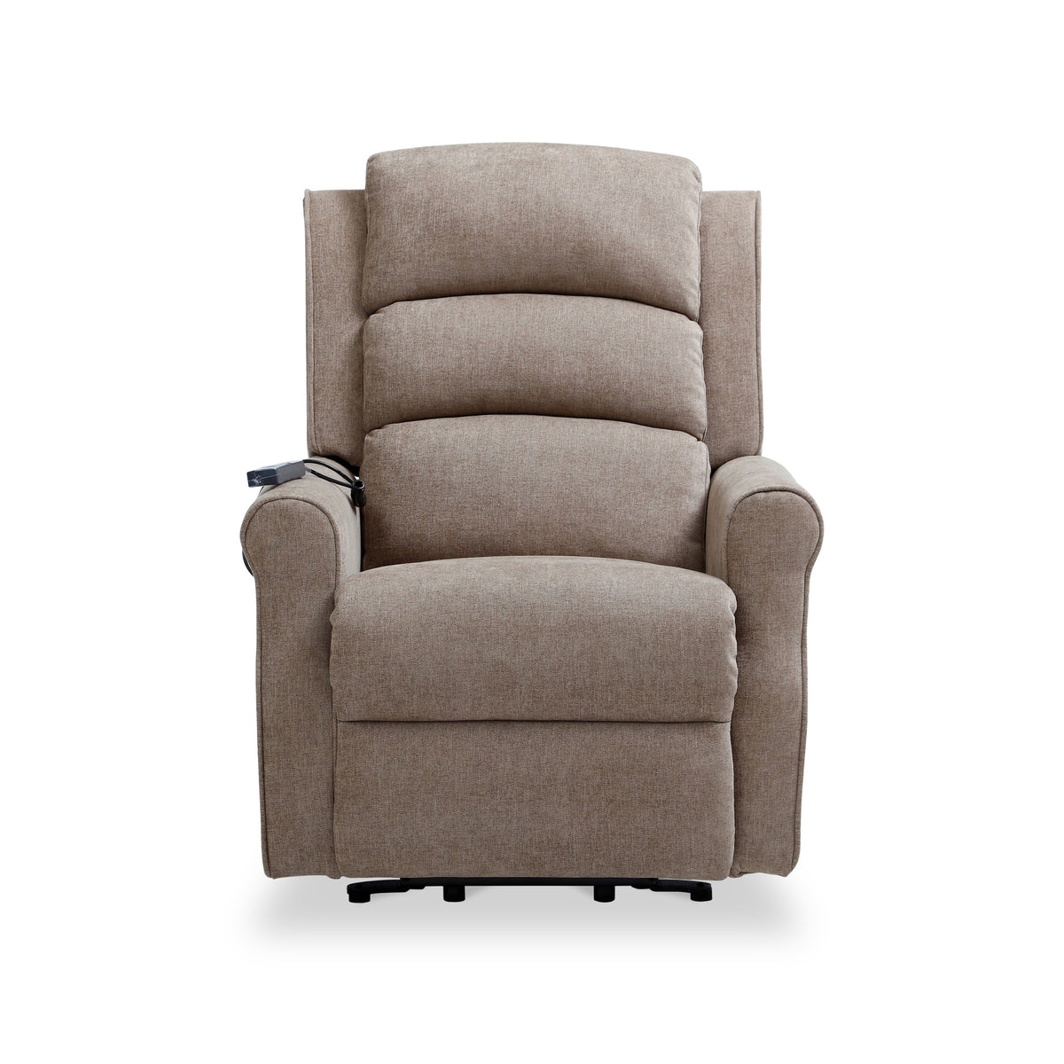 Hendry Twin Motor Power Recliner Armchair Mushroom from Roseland Furniture