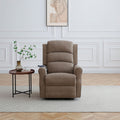 Hendry Twin Motor Power Recliner Armchair Mushroom from Roseland Furniture