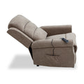 Hendry Twin Motor Power Recliner Armchair Mushroom from Roseland Furniture