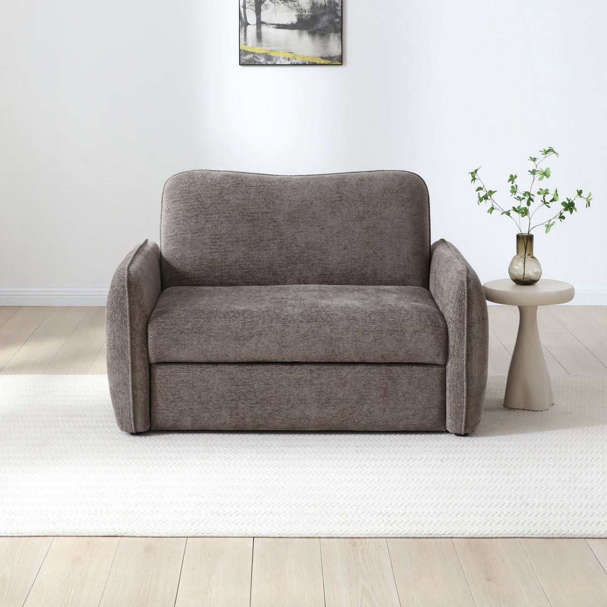 Mylo 2 Seater Sofa Bed Mocha from Roseland Furniture