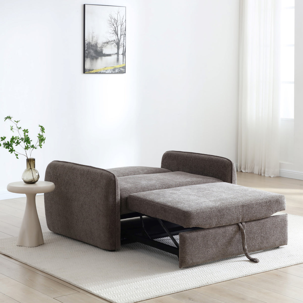 Mylo 2 Seater Sofa Bed Mocha from Roseland Furniture