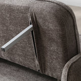 Mylo 2 Seater Sofa Bed Mocha from Roseland Furniture