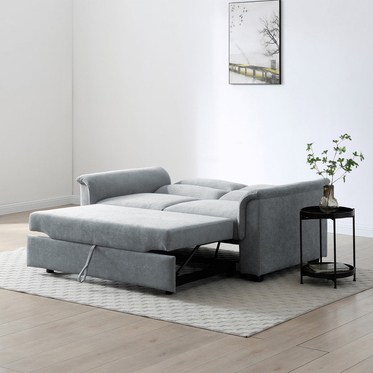 Brody 2 Seater Sofa Bed Grey from Roseland Furniture