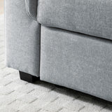 Brody 2 Seater Sofa Bed Grey from Roseland Furniture