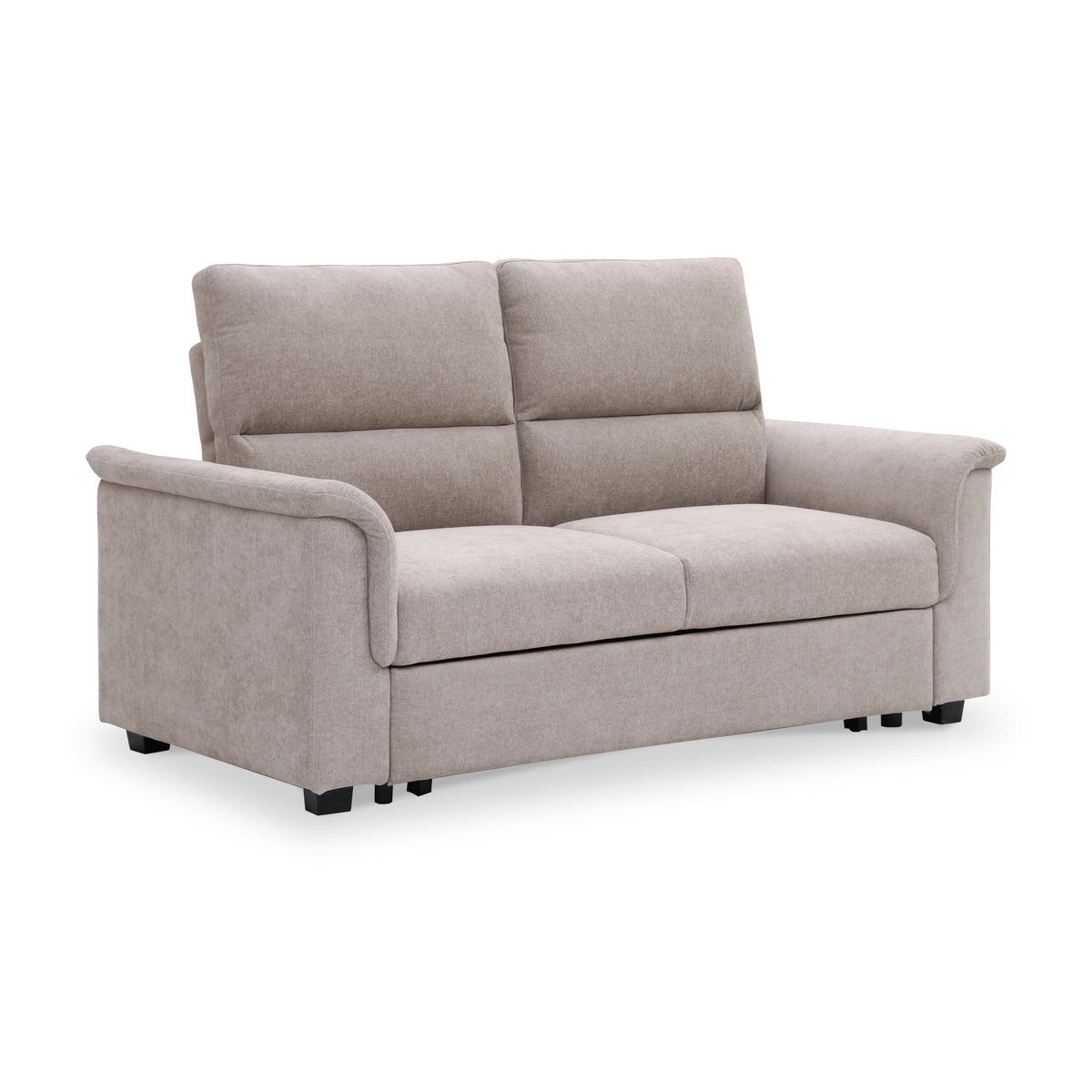 Brody 2 Seater Sofa Bed Taupe from Roseland Furniture