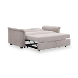 Brody 2 Seater Sofa Bed Taupe from Roseland Furniture