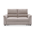 Brody 2 Seater Sofa Bed Taupe from Roseland Furniture