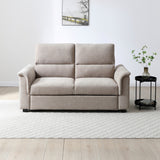 Brody 2 Seater Sofa Bed Taupe from Roseland Furniture