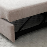 Brody 2 Seater Sofa Bed Taupe from Roseland Furniture