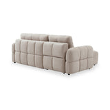 Morse Quilted Chaise Sofa Bed from Roseland Furniture