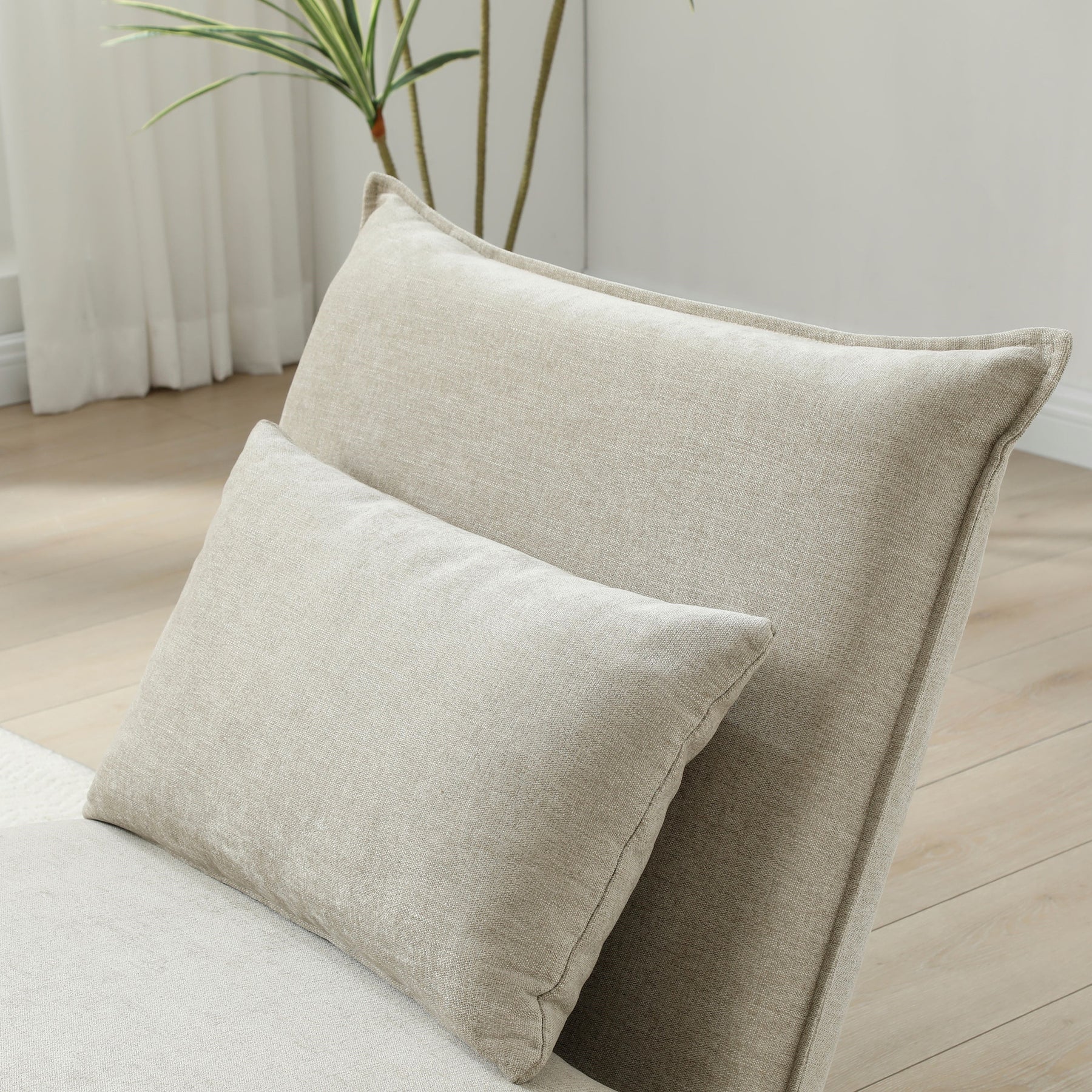 Grayson Single Sofa Bed Taupe from Roseland Furniture