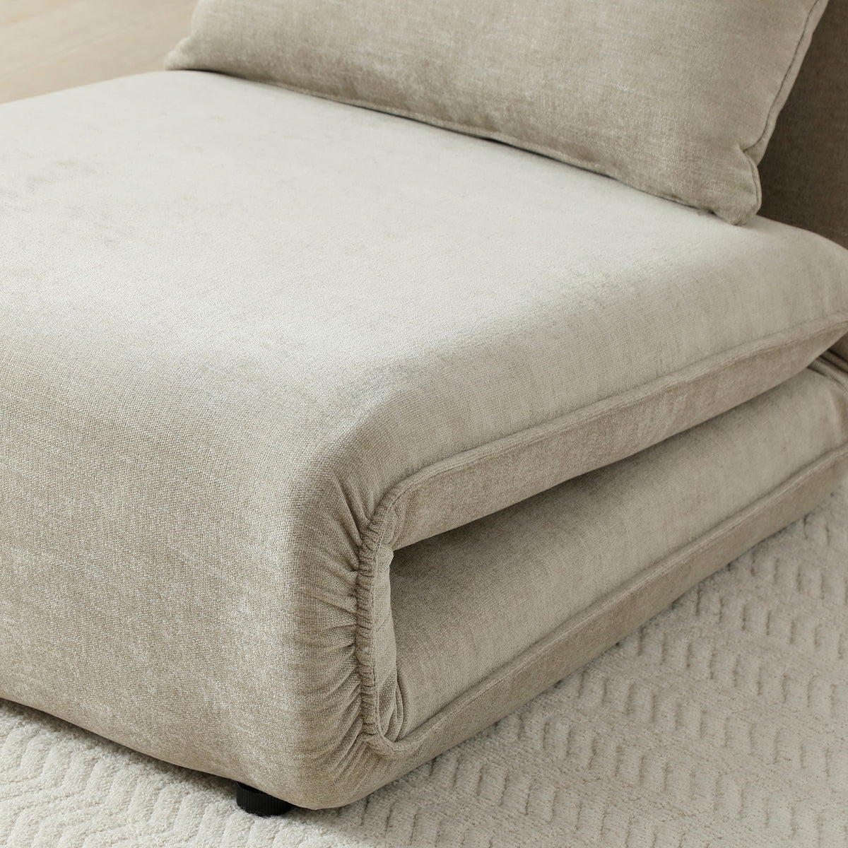 Grayson Single Sofa Bed Taupe from Roseland Furniture