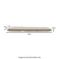 Grayson Single Sofa Bed Taupe from Roseland Furniture