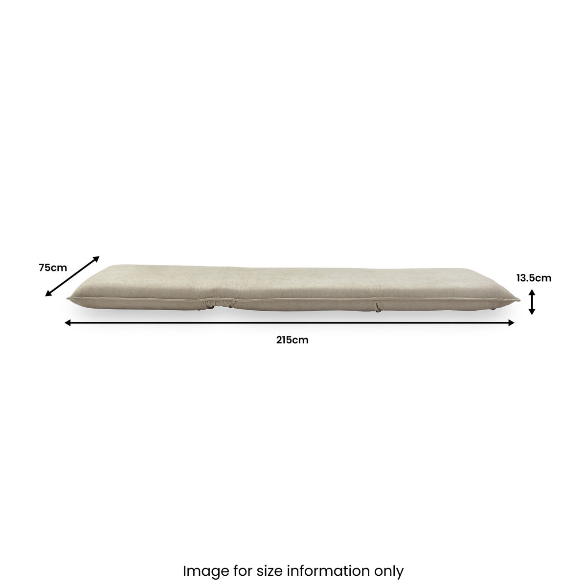 Grayson Single Sofa Bed Taupe from Roseland Furniture