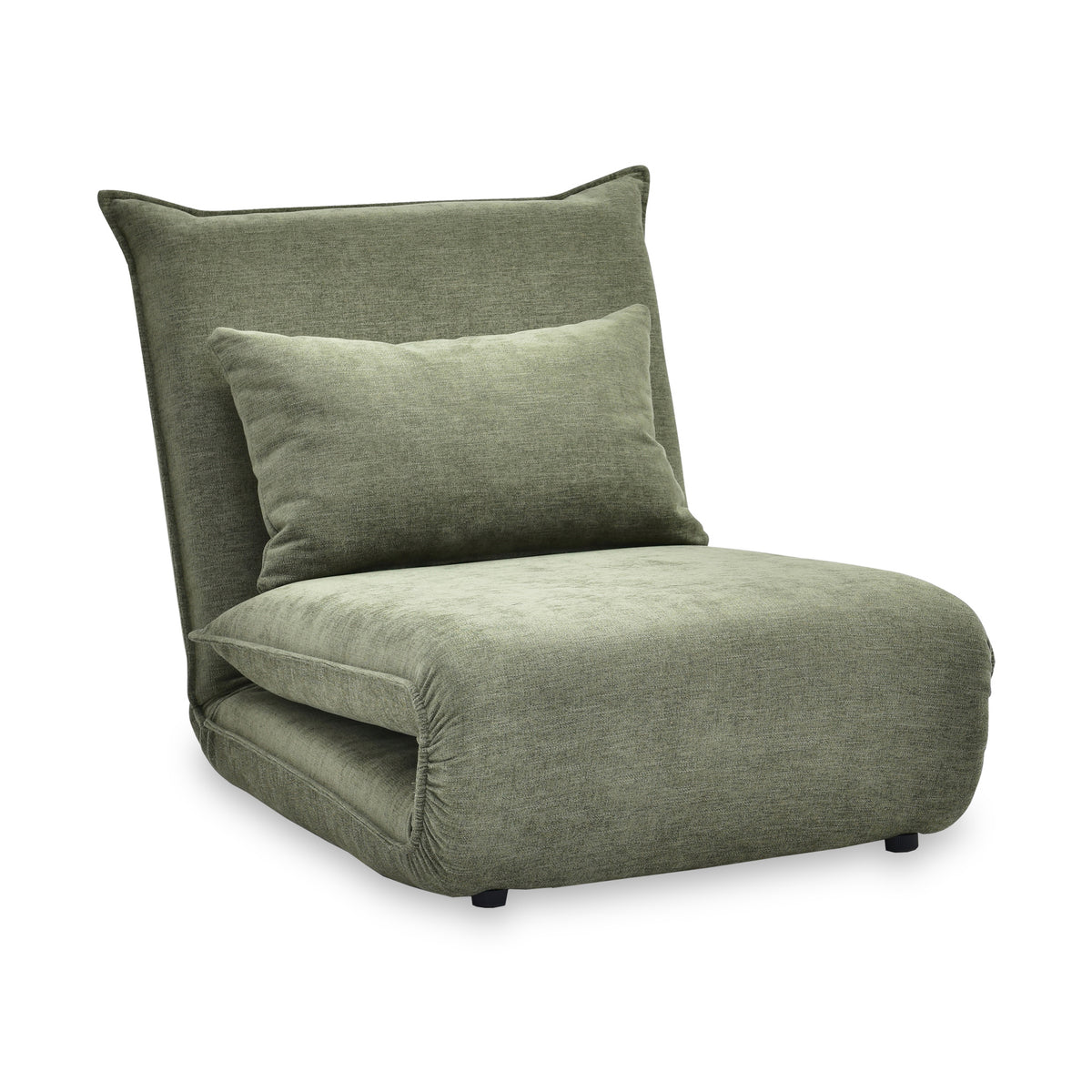 Grayson Single Sofa Bed Olive from Roseland Furniture